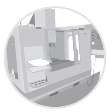 Factory Stock Illustration