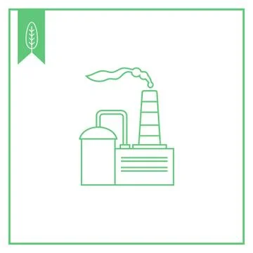 Factory Stock-Illustration