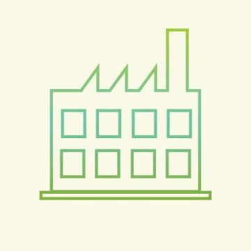Factory Stock Illustration