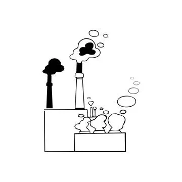 Factory Stock Illustration