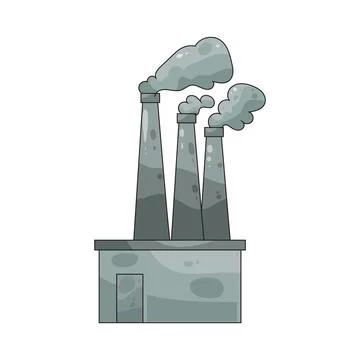 Factory illustration Stock Illustration