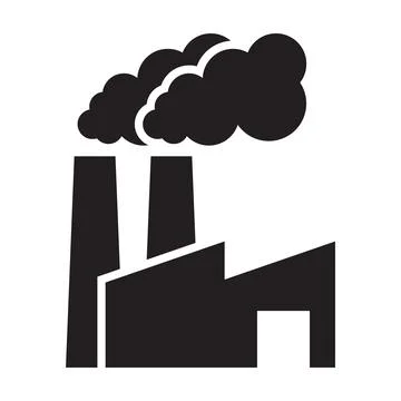 Factory, industrial icon vector for your web design, logo, infographic, UI. i Stock Illustration