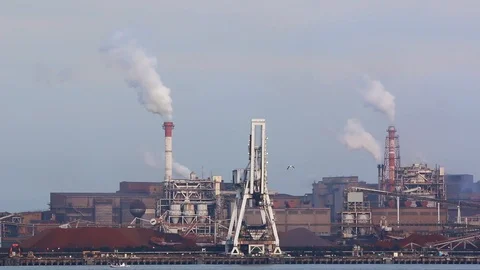 Factory Industry in Japan. Stock Footage 111691527