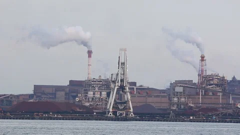 Factory Industry in Japan. Stock Footage 111691963