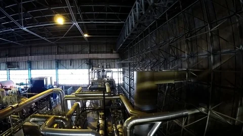 Factory inside Stock Footage 73808886