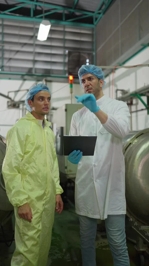 Factory Inspection Stock Footage 332470670