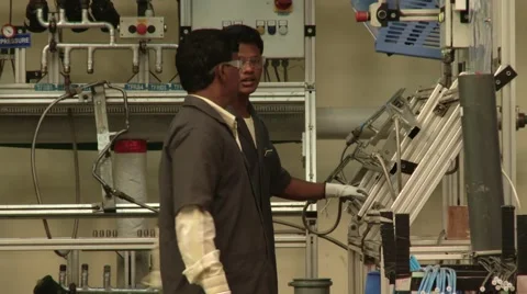 Factory interior Stock Footage 5337383