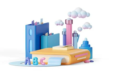 Factory of knowledge or education イラスト素材