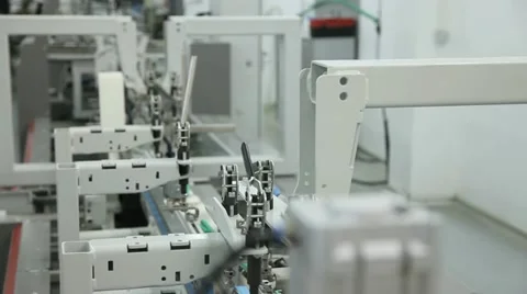Factory line Stock Footage 12252660