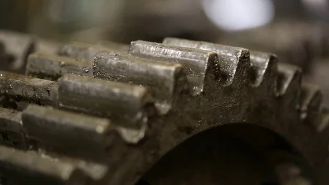 Factory machine detail Stock Footage 77048534