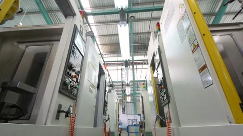 Factory Machine Operator-Technician Video stock 51405386