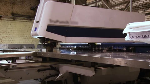 Factory Machinery in Action Stock Footage 341268484