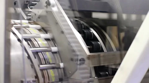 Factory Machinery Stock Footage 38015289