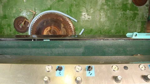 Factory machinery Video stock 48954086