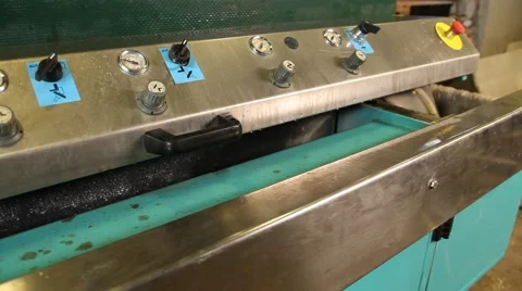 Factory machinery Video stock 48954134