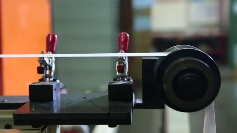 Factory making paper Stock Footage 77047857