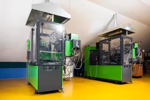 Factory manufacturing unit Stock Photos