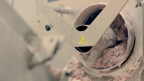 A factory meat grinder Stock Footage 78030766