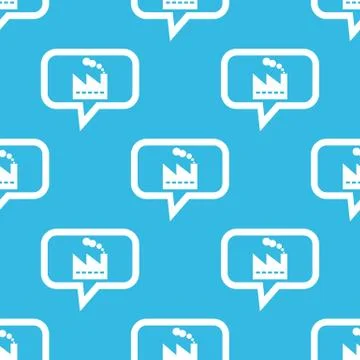 Factory message pattern Stock Illustration