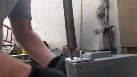 Factory Metal Work Manufacturing 1 Stock Footage 131769404