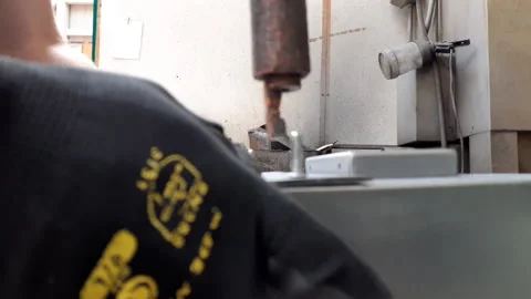 Factory Metal Work Manufacturing 2 Stock Footage 131769339