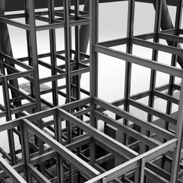 Factory model 3D Model
