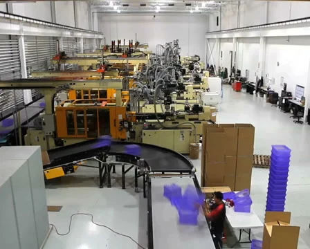 Factory in Motion Time Lapse Stock Footage 936155