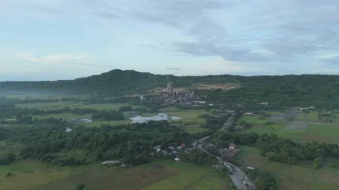 Factory in the Mountains Video stock 324828696