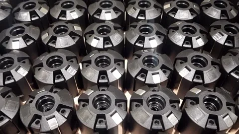 Factory-moving-plastic-video-04 Stock Footage 341774546