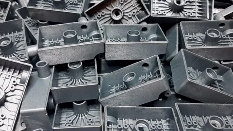 Factory-moving-plastic-video-06 Stock Footage 341774544