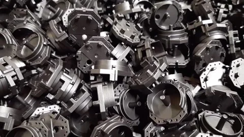 Factory-moving-plastic-video-08 Stock Footage 341774547