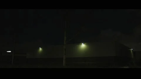 Factory at Night Video stock 224911584