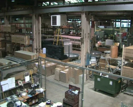 Factory Pan Stock Footage 283194