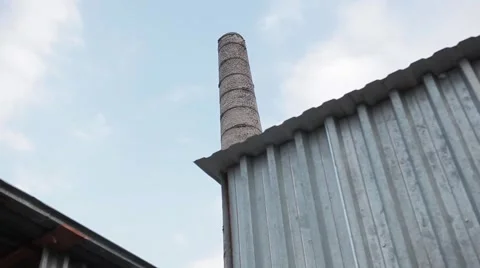 Factory pipe energy Stock Footage 49071349