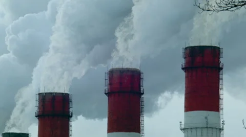 Factory pipe Stock Footage 47932615