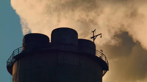 Factory pipe Stock Footage 52560691