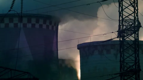 Factory pipe Stock Footage 52560747