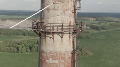 Factory pipe Stock Footage 111085180