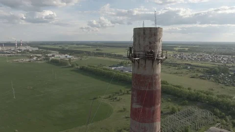 Factory pipe Stock Footage 111085420