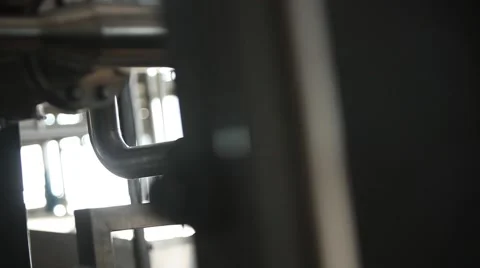 Factory pipe, new technologies friendliness Stock Footage 49071703