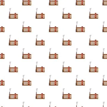 Factory pipe pattern Stock Illustration