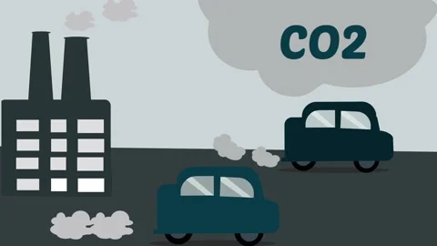 Factory pipe polluting air. 스톡 동영상 162805164