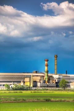 Factory plant Stock Photos