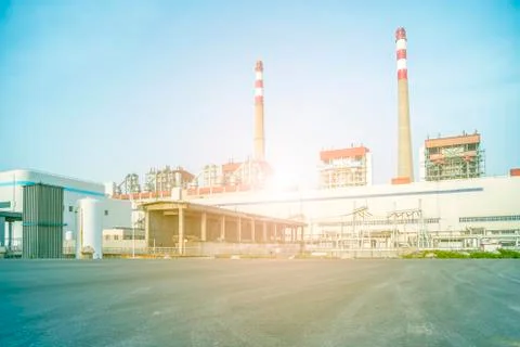 Factory plant Stock Photos