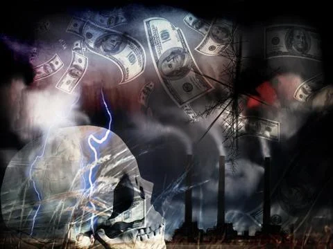 Factory Poison Stock Illustration