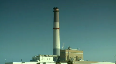 Factory - Power Plant Stock Footage 465365