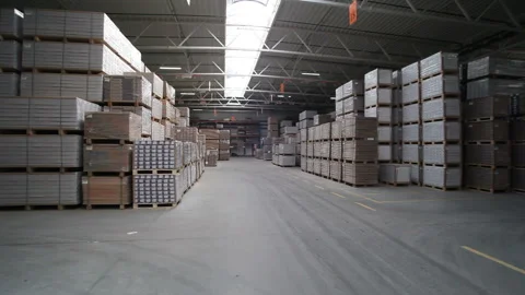 The factory for the production of laminate. Stock Footage 87387455