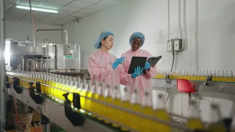 Factory Quality Control Video stock 335817945