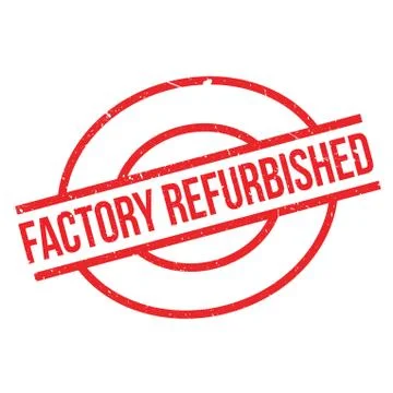 Factory Refurbished  rubber stamp Stock Illustration