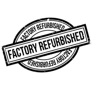 Factory Refurbished  rubber stamp Stock Illustration